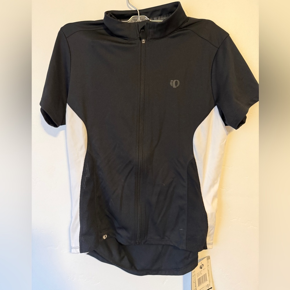 NWT Pearl Izumi Women's Black and White Cycling Jersey